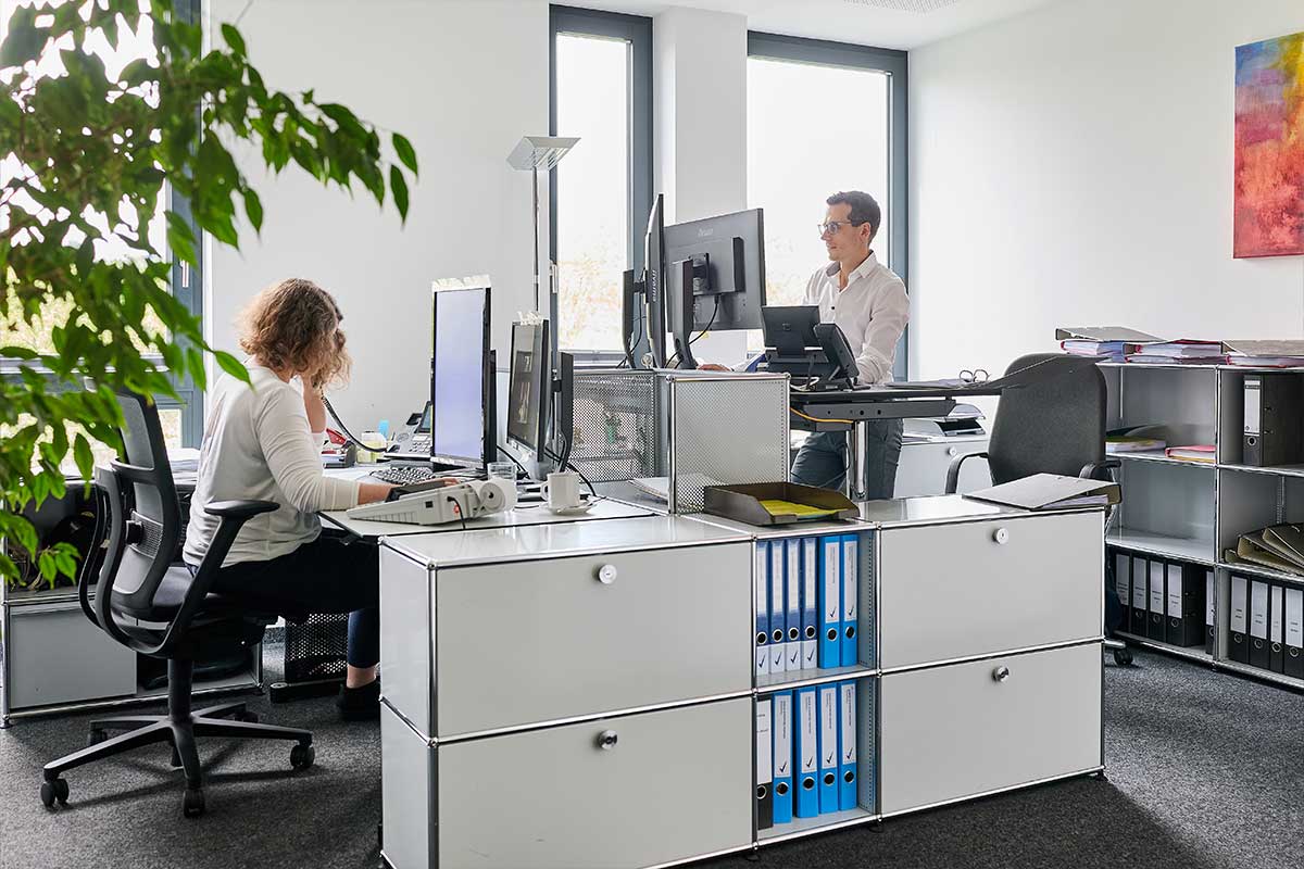 Arbeitsplätze in der Kanzlei